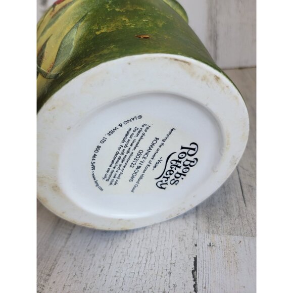 Bob's pottery vase romance n' blooms Lang wise - Picture 8 of 8